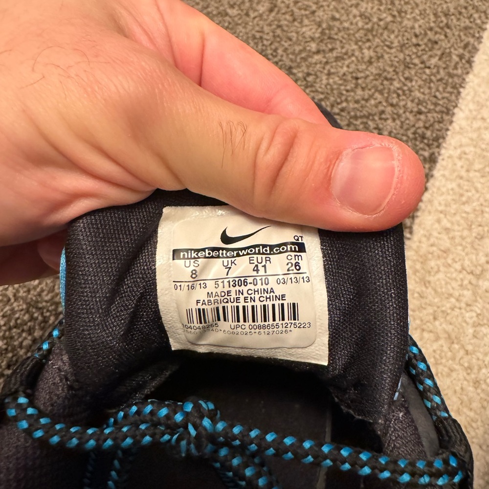Nike Air Max 95 No Sew. Size 8. - Picture 4 of 4